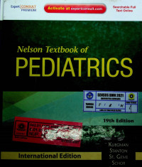 Nelson Textbook of PEDIATRICS, 19th Edition