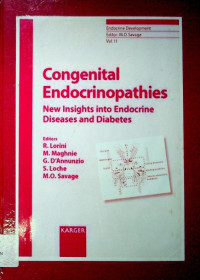 Congenital Endocrinopathies; New Insights into Endocrine Diseases and Diabetes