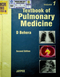 Textbook of Pulmonary Medicine, Second Edition, Volume 1