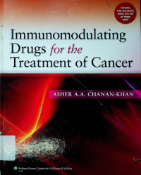 Immunomodulating Drugs for the Treatment of Cancer