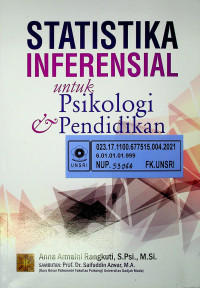 STATISKA INFERENSIAL untuk Psikologi dan Pendidikan