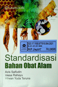 Standardisasi Bahan Obat Alam