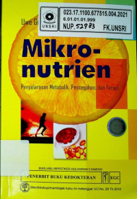 Mikro-nutrien; Penyelarasan Metabolik, Pencegahan, dan Terapi