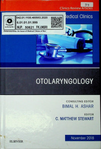 OTOLARYNOLOGY: MEDICAL CLINICS OF NORTH AMERICA