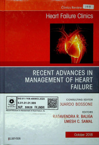 RECENT ADVANCES IN MANAGEMENT OF HEART FAILURE: Heart Failure Clinics