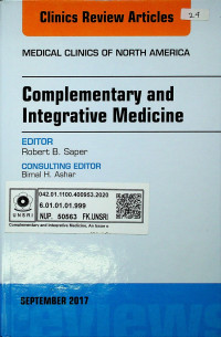 Complementary and Integrative Medicine: MEDICAL CLINICS OF NORTH AMERICA