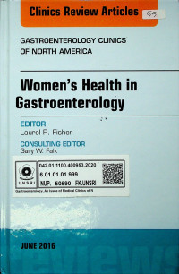 Women's Health in Gastroenterology: GASTROENTEROLOGY CLINICS OF NORTH AMERICA