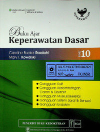 Buku Ajar Keperawatan Dasar EDISI 10; Gangguan Kulit