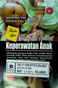 Buku Ajar Konsep dan Aplikasi Keperawatan Anak