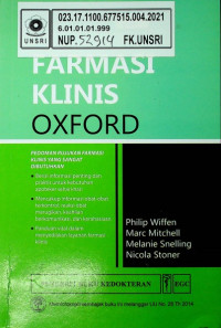 FARMASI KLINIS OXFORD