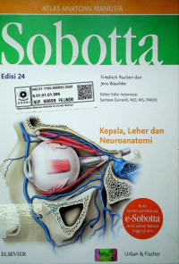 Sobotta; ATLAS ANATOMI MANUSIA: Kepala, Leher dan Neuroanatomi, Edisi 24