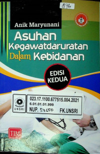 Asuhan Kegawatdaruratan Dalam Kebidanan EDISI KEDUA