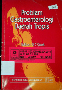 Problem Gastroenterologi Daerah Tropis