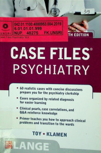 CASE FILES PSYCHIATRY