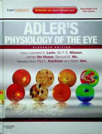 ADLER'S PHYSIOLOGY OF THE EYE, ELEVENTH EDITION