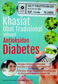 Khasiat Obat Tradisional Sebagai Antioksidan Diabetes