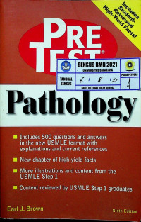 PRE TEST; Pathology