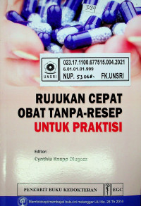 RUJUKAN CEPAT OBAT TANPA-RESEP UNTUK PRAKTISI