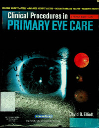 Clinical Procedures in PRIMARY EYE CARE, THIRD EDITION
