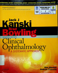 Clinical Ophthalmology: A SYSTEMATIC APPROACH