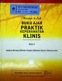 BUKU AJAR PRAKTIK KEPERAWATAN KLINIS Kozier & Erb, Edisi 5