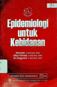 Epidemiologi Untuk Kebidanan