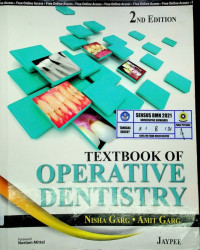 TEXTBOOK OF OPERATIVE DENTISTRY