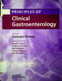 PRINCIPLES OF Clinical Gastroenterology