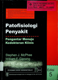 Patofisiologi Penyakit; Pengantar Menuju Kedokteran Klinis