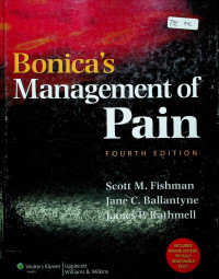 Bonica's Management of Pain, Fourth Edition