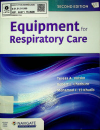 Equipment for Respiratory Care SECOND EDITION