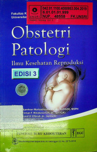 Obstetri Patologi Ilmu Kesehatan Reproduksi, EDISI 3