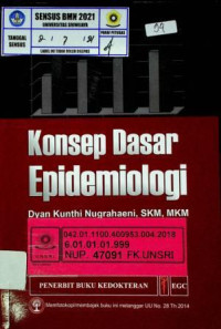 Konsep Dasar Epidemiologi