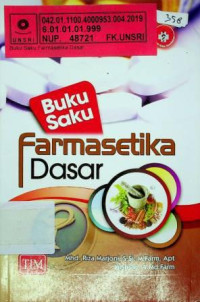 Buku Saku Farmasetika Dasar