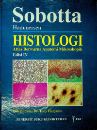 Sobotta-Hammersen HISTOLOGI : Atlas Berwarna Anatomi Mikroskopik, Edisi IV