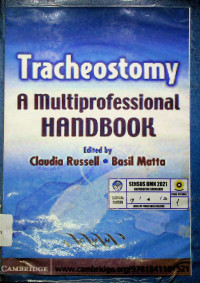 Tracheostomy A Multiprofesional HANDBOOK