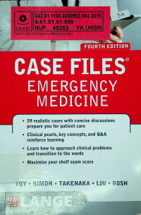 CASE FILES EMERGENCY MEDICINE, FOURTH EDITION