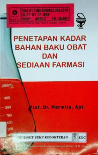 PENETAPAN KADAR BAHAN BAKU OBAT DAN SEDIAAN FARMASI