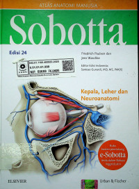 ATLAS ANATOMI MANUSIA :SOBOTTA Kepala, Leher dan Neuroanatomi, Edisi 24