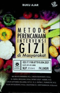 BUKU AJAR METODE PERENCANAAN INTERVENSI GIZI di Masyarakat