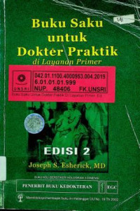 Buku Saku untuk Dokter Praktik di Layanan Primer, Edisi 2