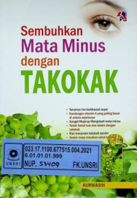 Sembuhkan Mata Minus dengan TAKOKAK