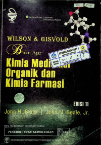 WILSON & GISVOLD Buku Ajar Kimia Medisinal Organik dan Kimia Farmasi,Edisi 11