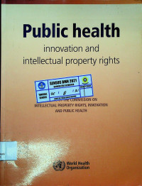 Public health innovation and intellectual property rights