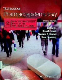 TEXTBOOK Pharmacoepidemiology, Second Edition