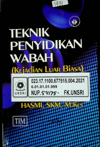 TEKNIK PENYIDIKAN WABAH (Kejadian Luar biasa)