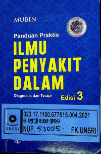 MUBIN Panduan Praktis ILMU PENYAKIT DALAM Diagnosis dan Terapi, Edisi 3