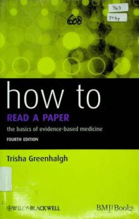 how to READ A PAPER the basic of evidence- based medicine, FOURTH EDITION