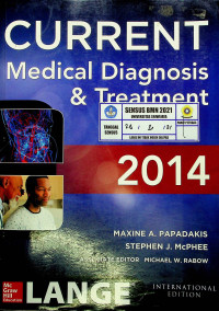CURRENT Medical Diagnosis & Treatment 2014, Fifty-Third  Edition