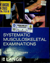 SYSTEMATIC MUSCULOSKELETAL EXAMINATIONS